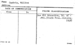 Cambria, William