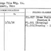 Cambridge Tile Mfg. Co.