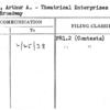 Camer, Arthur A. - Theatrical Enterprises