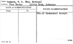Cammack, W.D. (Mrs. Kathryn)