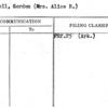 Campbell, Gordon (Mrs. Alice R.)