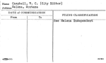 Campbell, W.C. (City Editor)