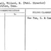 Campbell, Willard, H. (Publ. Director)