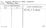 Campbell, Willard, H. (Publ. Director)