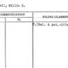 Campbell, Willie D.