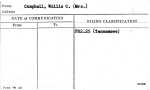 Campbell, Willis C. (Mrs.)