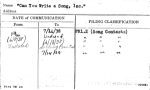 Can You Write a Song, Inc.