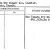 Canada Dry Ginger Ale, Limited.