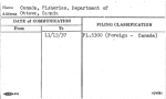 Canada, Fisheries, Department of