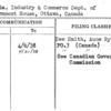 Canada, Industry & Commerce Dept. of