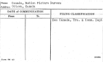 Canada, Motion Picture Bureau