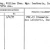 Canaday, William (Gen. Mgr. Lentheric, Inc.)