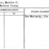 Cantor, Maurice F.