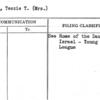 Cantor, Tessie T. (Mrs.)