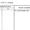Canty, John F. Company
