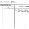 Capehart, Clara B. (Miss)