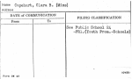 Capehart, Clara B. (Miss)