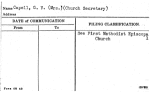 Capell, G.V. (Mrs.) (Church Secretary)