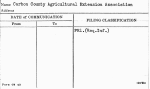 Carbon County Agricultural Extension Association