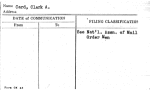 Card, Clark A.
