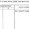 Cardiff & South Wales (1939) New World Party