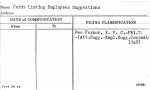 Cards Listing Employees Suggestions