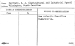 Cardwell, G.A. (Agricultural and Industrial Agent)