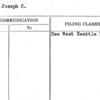 Carle, Joseph S.
