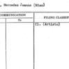 Carles, Mercedes Jeanne (Miss)