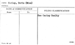 Carley, Doris (Miss)