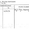 Carley, William Mortimore