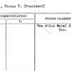 Carlson, Thomas T. (President)