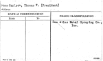 Carlson, Thomas T. (President)