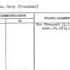 Carman, Harry (President)