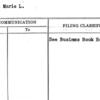 Carney, Marie L.