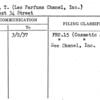 Caro, T. (Les Parfums Chanel, Inc.)