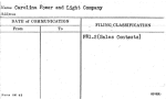 Carolina Power and Light Company