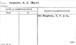 Carpenter, A.E. (Major)