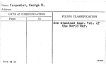 Carpenter, George W.