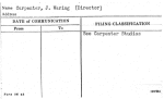 Carpenter, J. Waring (Director)