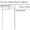 Carpenters and Joiners Union of America