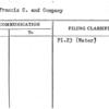 Carr, Francis C. and Company