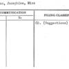 Carrano, Josephine, Miss