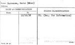 Carranza, Doris (Miss)