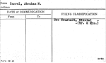 Carrel, Abraham N.