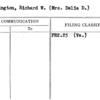 Carrington, Richard W. (Mrs. Delia D.)