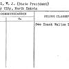 Carrol, W.J. (State President)