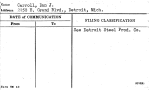 Carroll, Dan J.