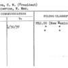Carson, C.W. (President)