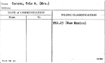 Carson, Cole W. (Mrs.)
